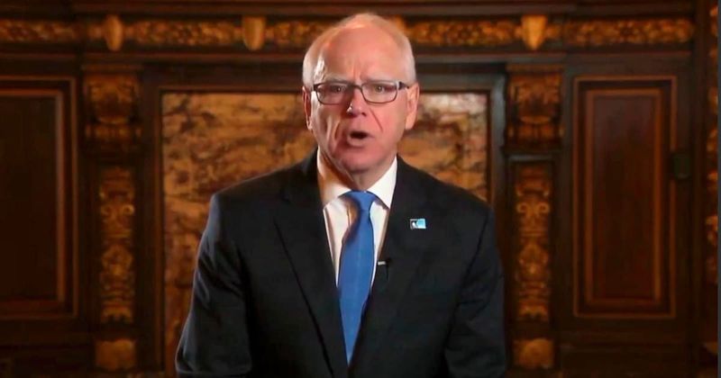 White House mocks Tim Walz after he urged Minnesotans to film ICE in glitchy speech
