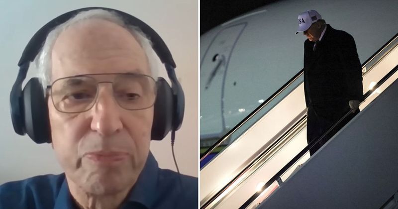 Medical expert claims Trump suffered a stroke, cites Air Force One stair footage as evidence