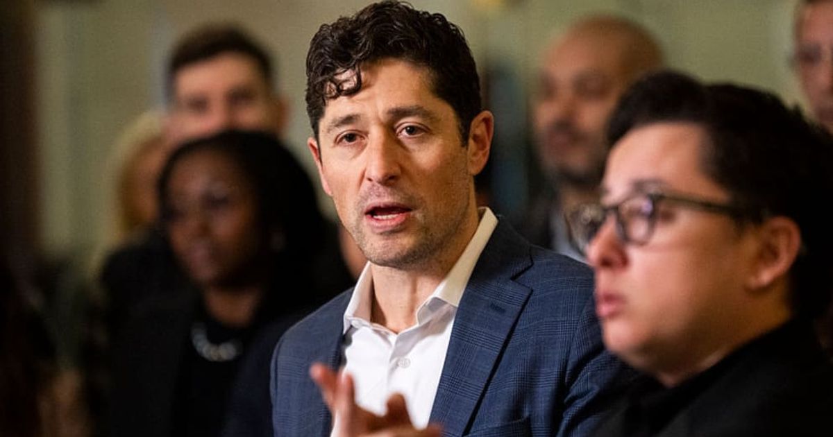 Mayor Jacob Frey urged calm as protests turned violent and Minnesota Tim Walz said Donald Trump wanted violence in the streets (Getty Images)
