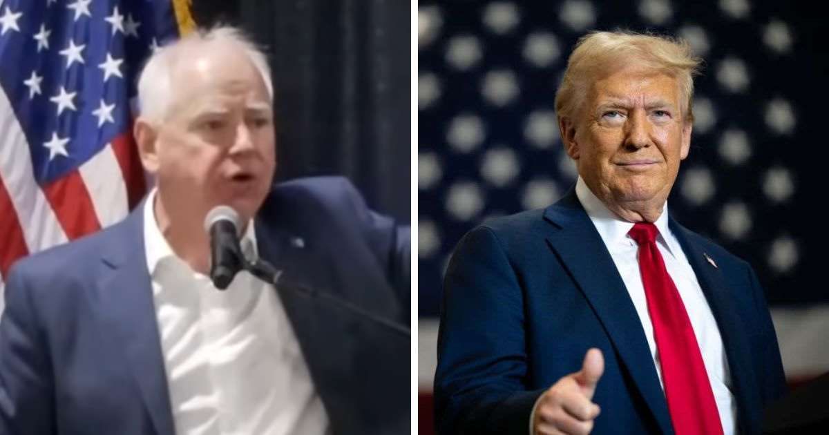 In a social media post, President Donald Trump accused Minnesota state officials of failing to control protests and vowed to invoke the 'Insurrection Act' (Screengrab/Forbes Breaking News/YouTube, Getty Images)