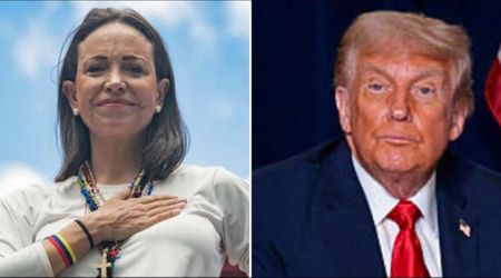Trump receives Nobel Peace Prize medal from Maria Corina Machado, hails it as a ‘wonderful gesture'