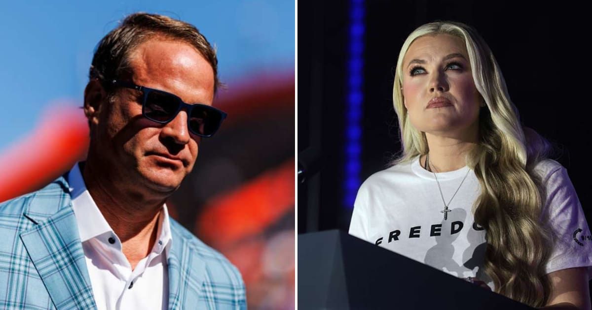 The rumor that Erika Kirk is dating Lane Kiffin is not true (Getty Images)