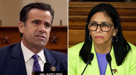 CIA Director John Ratcliffe holds talks with interim leader Delcy Rodríguez in Caracas