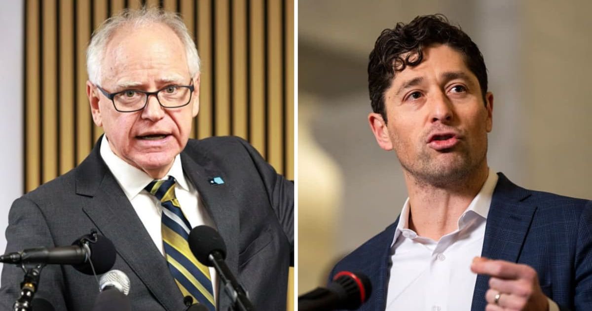 Former federal prosecutor Harry Litman sharply dismantled the reported criminal investigation targeting Minnesota Governor Tim Walz and Minneapolis Mayor Jacob Frey (Getty Images)