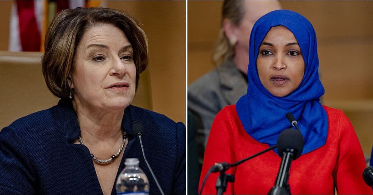 Amy Klobuchar and Ilhan Omar criticized the Trump administration as they called for ICE to get off Minnesota streets (Getty Images)
