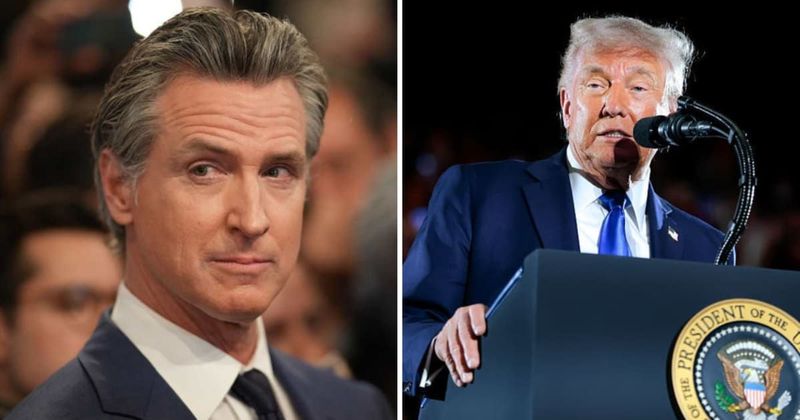 Gavin Newsom accuses Trump of 'trying to stoke a civil war' for 'white supremacy'