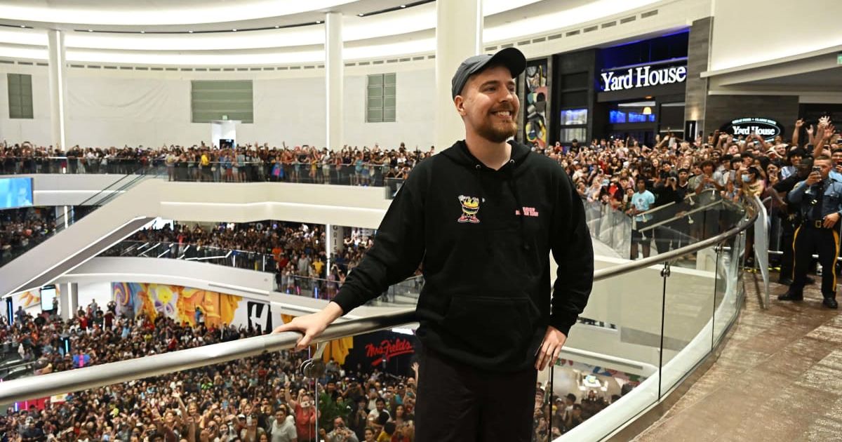 A claim has gone viral suggesting that MrBeast, whose real name is James Donaldson, has gone bankrupt (Getty Images)