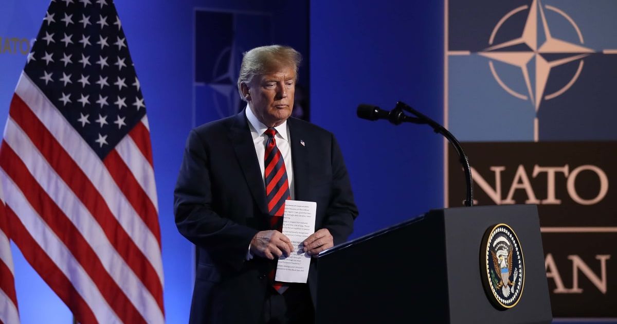 President Donald Trump linked his Greenland demand to the 'Golden Dome' defense system, saying its geography was vital for effective missile protection (Getty Images)