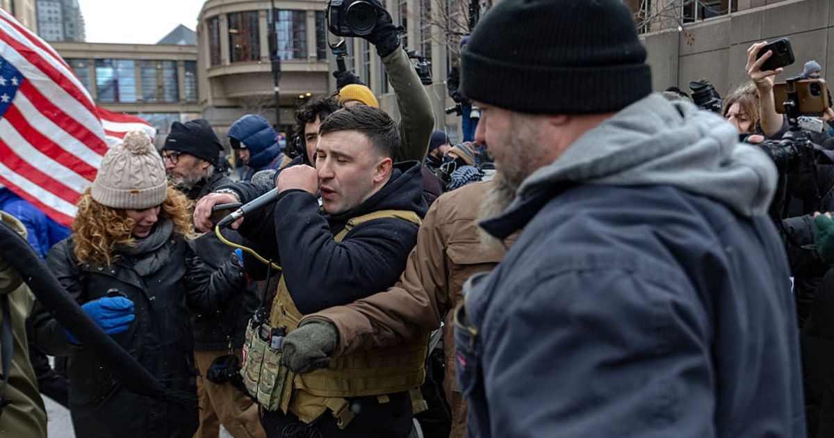 Florida Senate candidate Jake Lang allegedly 'dragged and stabbed' during Minneapolis protest