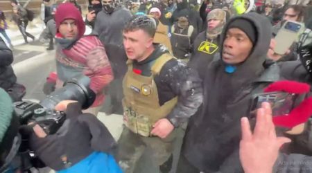 Florida Senate candidate Jake Lang allegedly 'dragged and stabbed' during Minneapolis protest