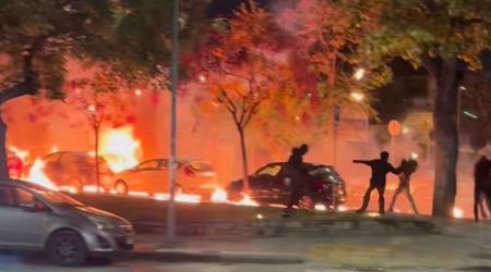 Fact Check: Is the video of people throwing Molotovs from Iran protests real?