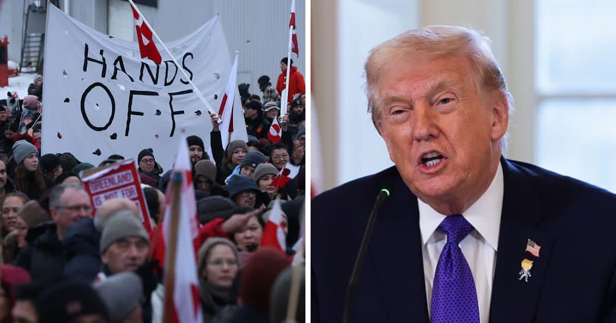 President Donald Trump's Greenland tariff plan drew NATO backlash as eight allies warned it could fracture unity and weaken trust (Getty Images)