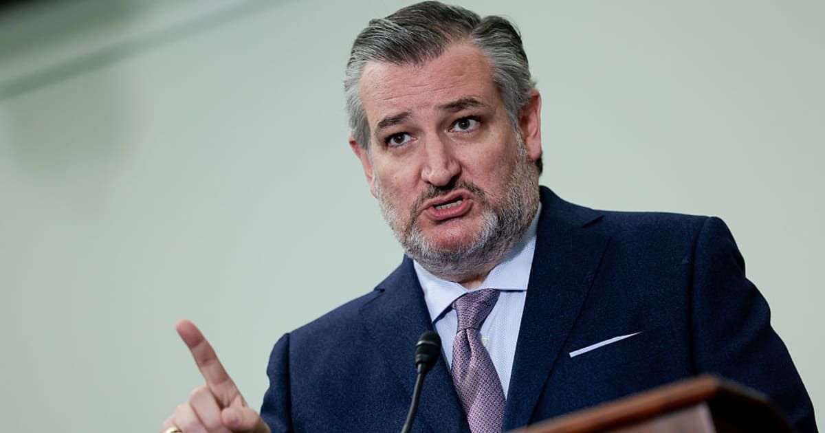 Ted Cruz praised President Donald Trump’s America First focus while backing the Greenland acquisition plan (Heather Diehl/Getty Images)