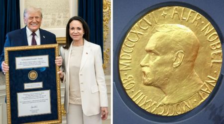 Nobel Foundation reaffirms prize cannot be 'passed on' after Maria Machado gifts it to Trump