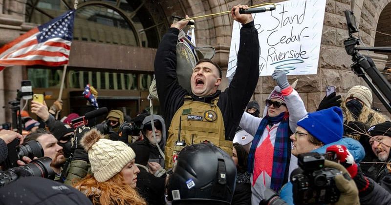 Trans person asked Jake Lang to leave car after learning his identity during Minneapolis protest