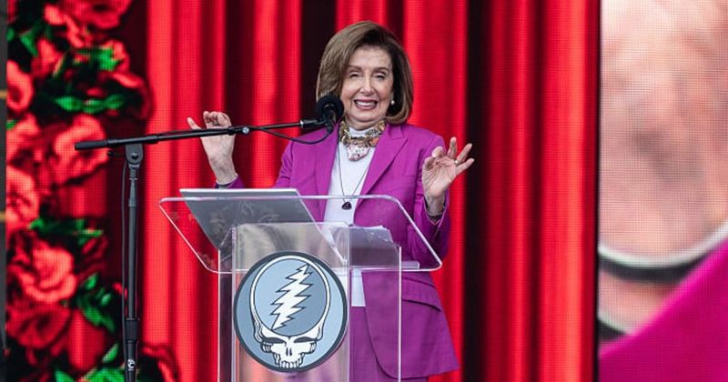 Nancy Pelosi faces backlash over bizarre behavior at Bob Weir tribute event