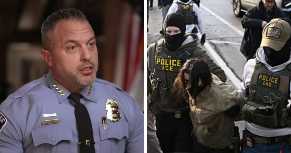 Brian O’Hara warned Operation Metro Surge has triggered dangerous incidents and 911 calls, saying he warned authorities that tragedy was imminent (Screengrab/60 Minutes/YouTube, Getty Images)