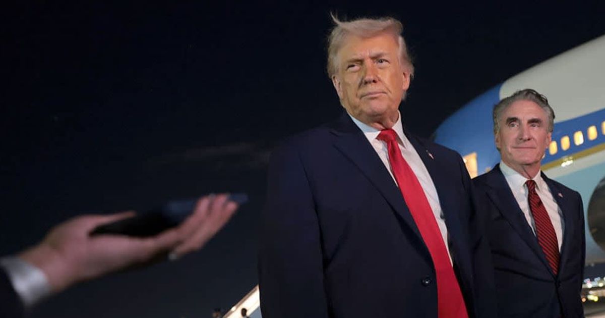 Donald Trump said he inherited chaos from Democrats but claims prices, energy costs and markets have improved under his leadership (Getty Images)