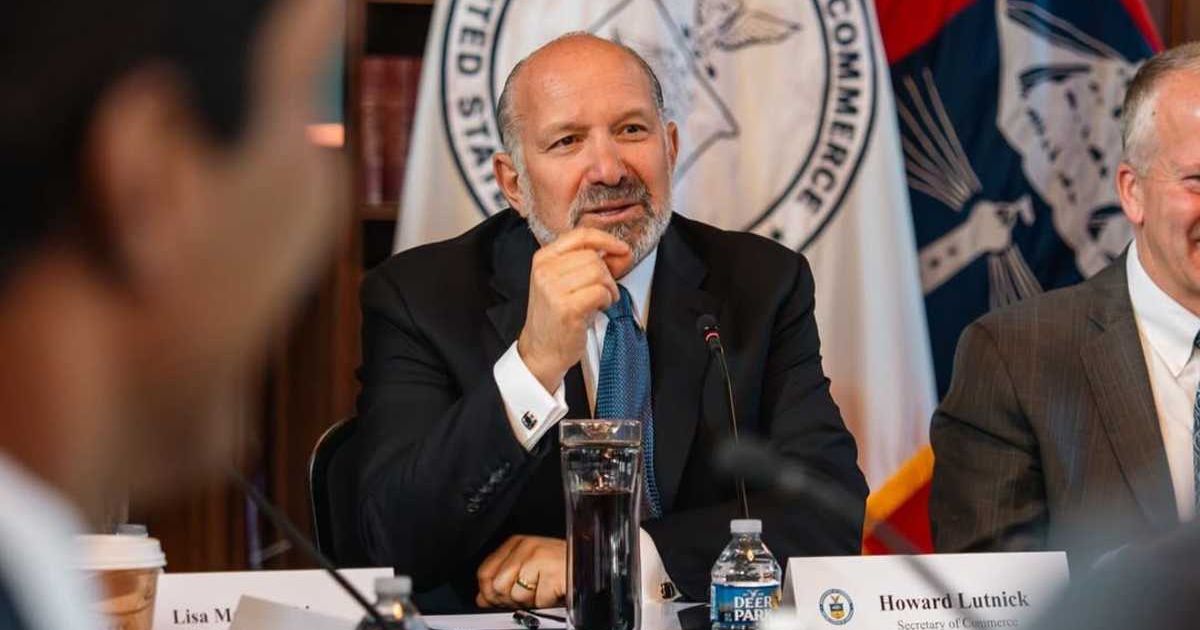  Commerce Secretary Howard Lutnick urged nations to prioritize domestic workers, describing sovereignty as rooted in borders and local industry (@howardlutnick/Instagram)