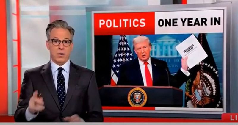 CNN’s Jake Tapper criticizes Trump’s ‘rambling’ and ‘incoherent’ White House briefing