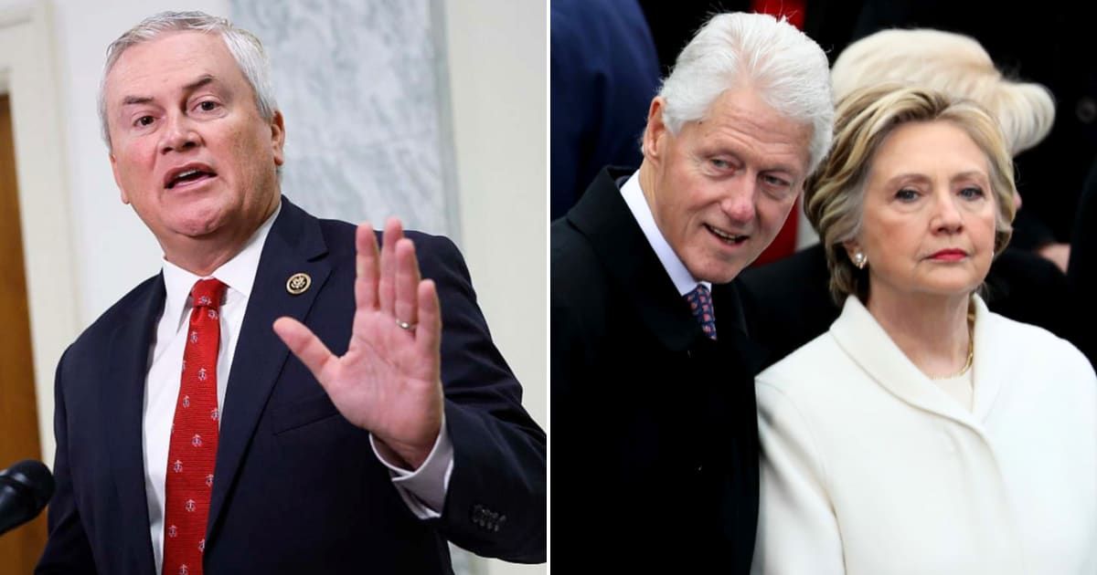 James Comer explained that the Clintons’ legal team proposed a private conversation in New York with former President Clinton only, with no official transcript and no participation from other members of Congress (Getty Images)