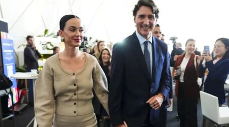 Katy Perry steps out hand-in-hand with Justin Trudeau at Davos