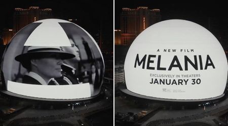 Melania Trump takes over Las Vegas Sphere to unveil her documentary