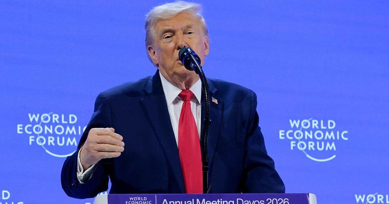 Trump touts US 'economic miracle' at Davos, dismisses critics at one-year milestone