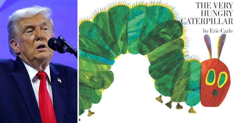 Trump compared to ‘The Very Hungry Caterpillar’ amid Greenland row at Davos