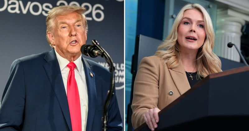 Karoline Leavitt denies Trump's Greenland–Iceland error at Davos, says media 'mixing anything up'