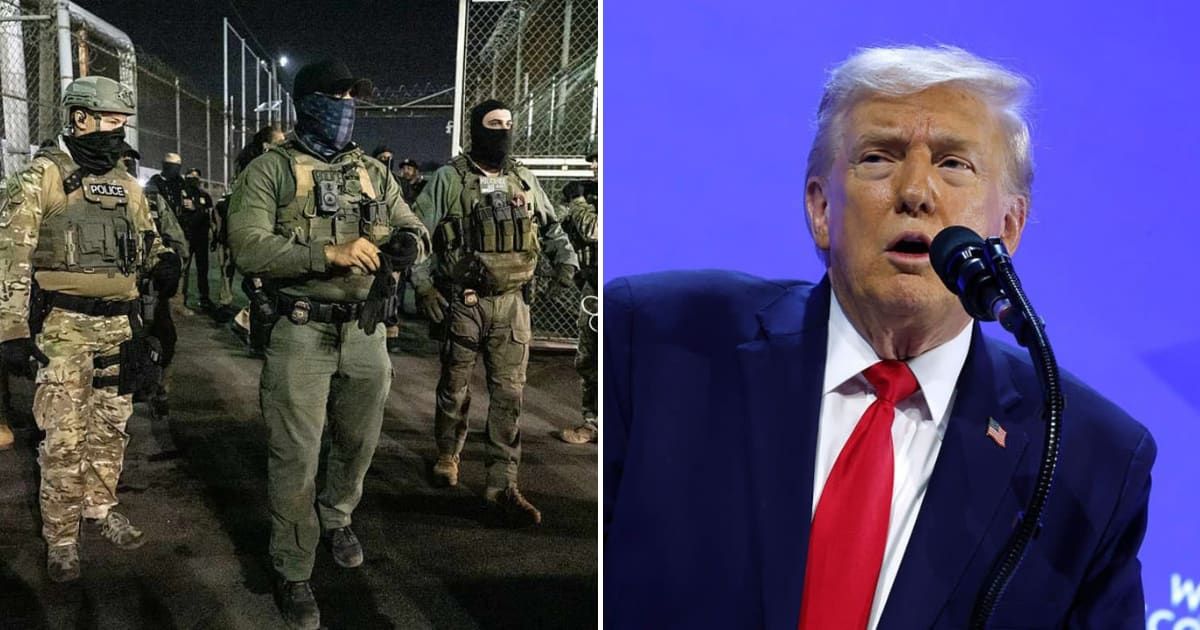 Rumor spread online that 2K ICE officers walked off their jobs protesting Trump (Getty Images)