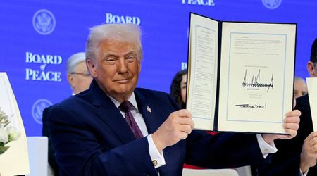 Trump launches 'Board of Peace' at Davos, pledges to enforce post-war Gaza order