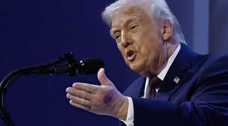 White House addresses visible bruise on Trump’s left hand after Davos event