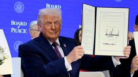 Trump fires a post a minute on Truth Social after world leaders snub Davos ‘Board of Peace’ ceremony