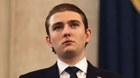 Barron Trump says body was ‘racing with adrenaline’ when saving online friend from her ex-partner