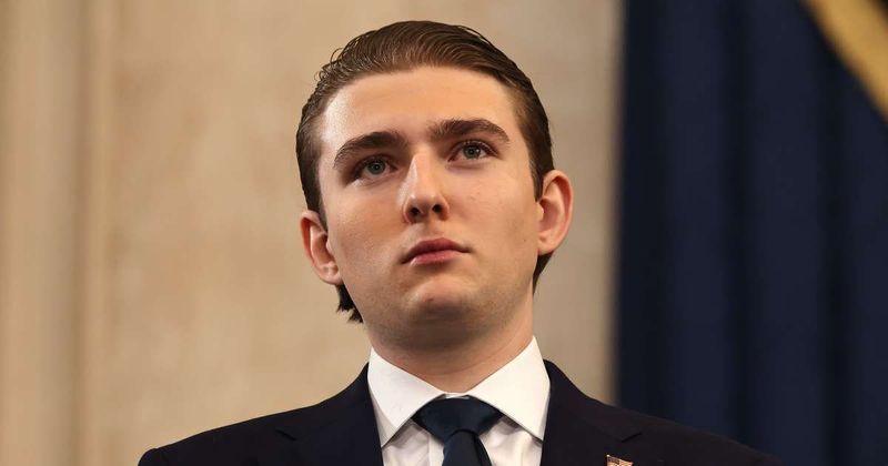 Barron Trump says his body was ‘racing with adrenaline’ when saving online friend from her ex