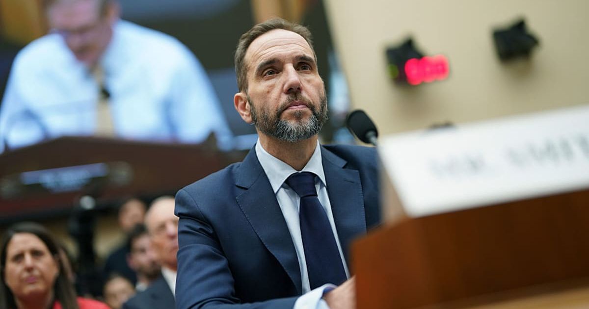 Former Special Counsel Jack Smith testifies during a hearing before the House Judiciary Committee in the Rayburn House Office Building on Capitol Hill on January 22, 2026, in Washington, DC (Getty Images)