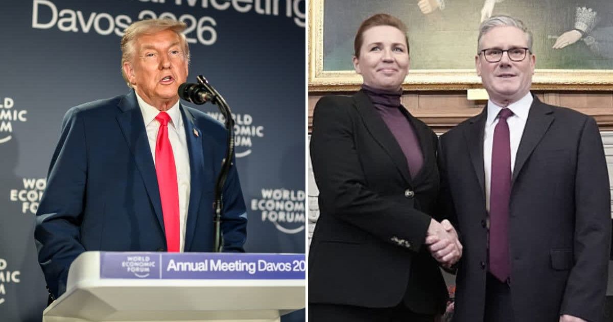 UK-Danish ties are deepening as Starmer defends Greenland’s sovereignty. By standing firm against US pressure, the UK is trying to get closer to Denmark (Stefan Rousseau-WPA Pool/Getty Images, WhiteHouse/X)