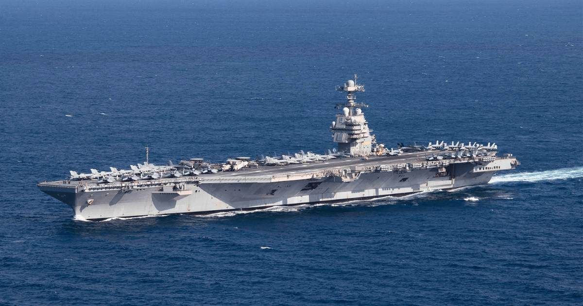 Activists put the death toll at over 5,000 as the USS Abraham Lincoln heads to the region (US Navy)