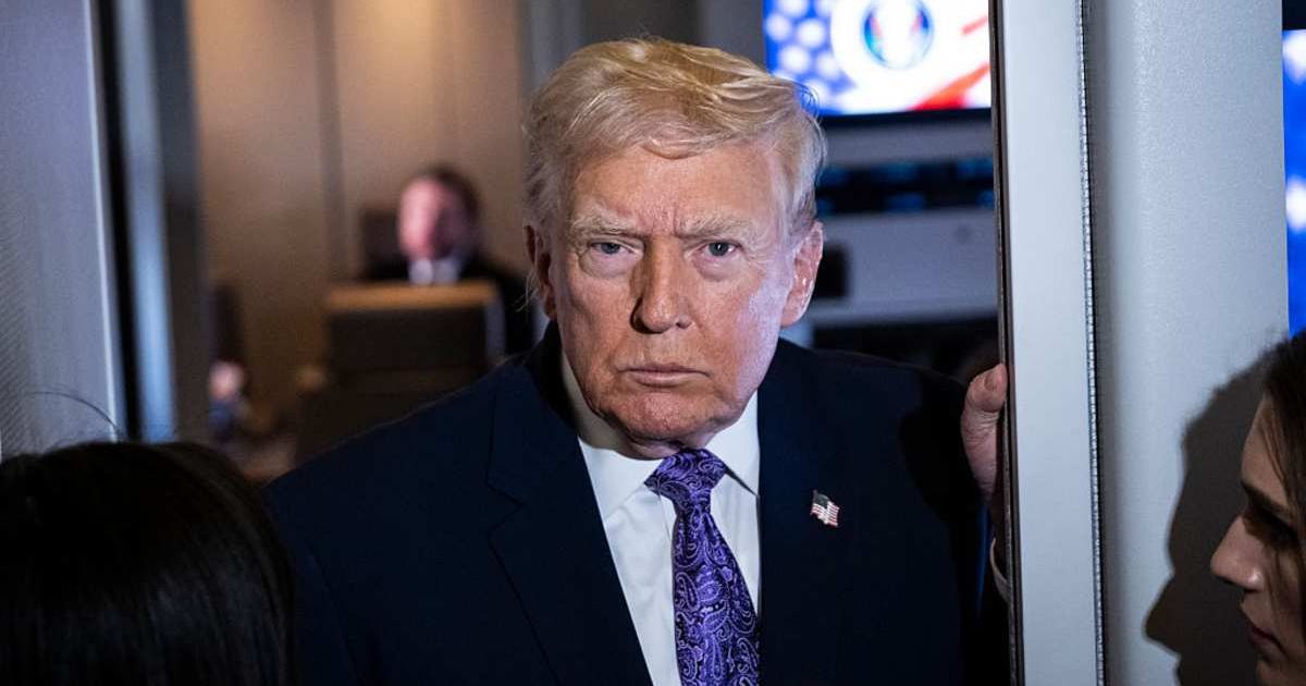 President Donald Trump's comments claiming NATO troops avoided the front lines in Afghanistan have sparked outrage from British politicians and veterans (Pete Marovich/Getty Images)
