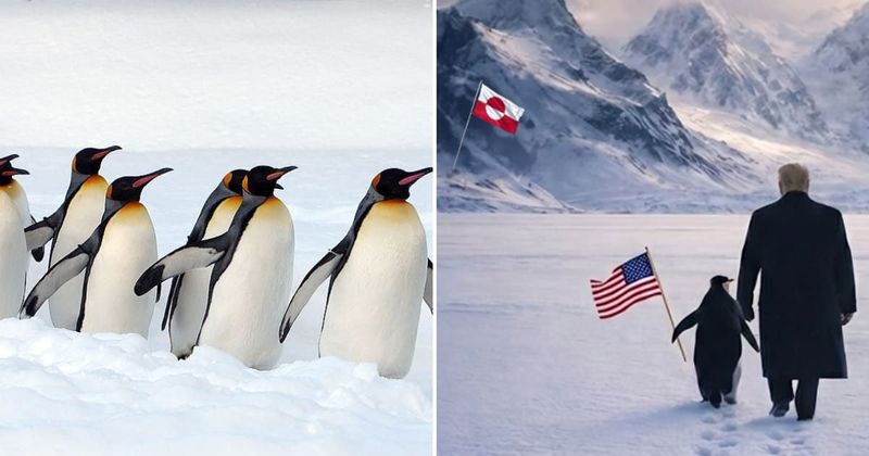 Fact Check : Do penguins live in Greenland? A look at the White House post