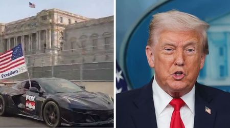 Trump shares AI-generated video backing IndyCar race on National Mall