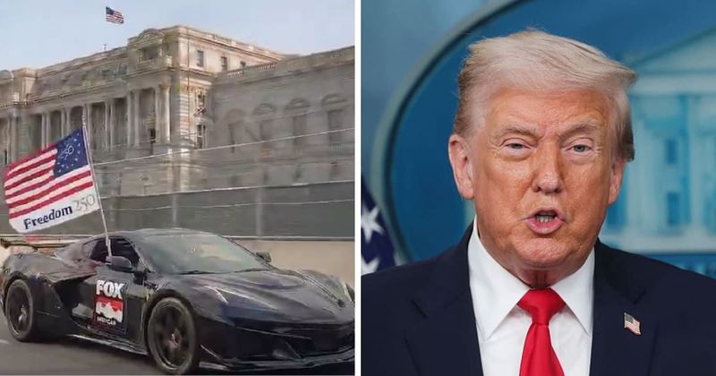 Trump shares AI-generated video backing IndyCar race on National Mall