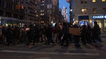 Thousands rally in New York’s Union Square against ICE raids, support Minnesota protests
