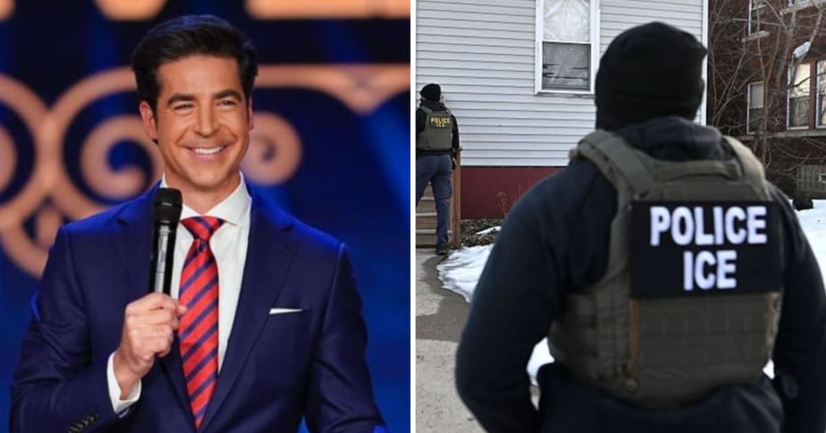 Jesse Watters said that peopple held at the immigration detention centers were lucky (Getty Images)