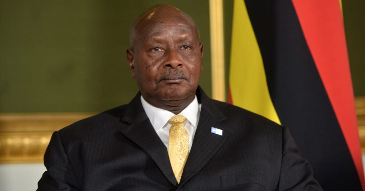 President Yoweri Museveni of Uganda allegedly threatened to shoot down US aircraft following the Venezuelan raid (Getty Images)