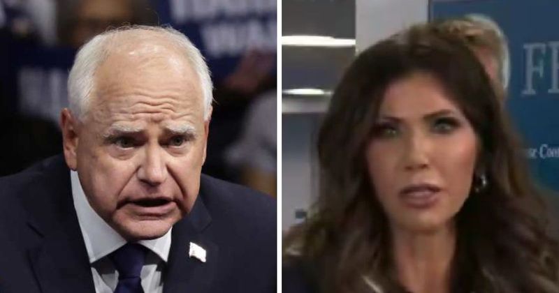 Kristi Noem blasts Tim Walz over rhetoric endangering public, inciting violence against ICE officers