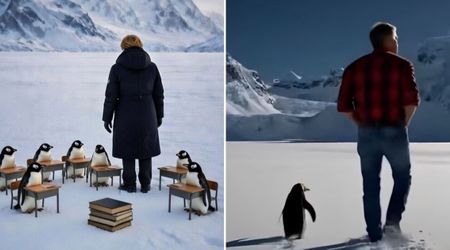 Trump administration keeps cryptic penguin posts coming amid Greenland 'framework' talks