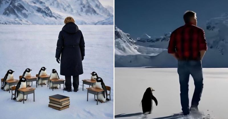 Trump administration keeps cryptic penguin posts coming amid Greenland 'framework' talks