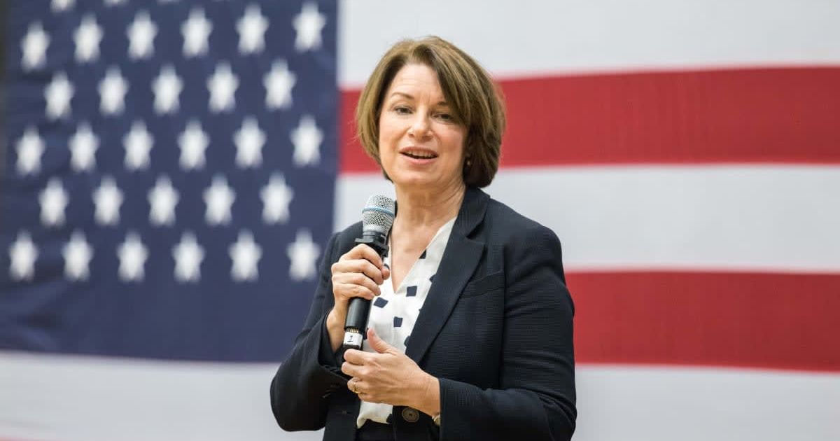 Senator Amy Klobuchar (D-MN) said recent federal actions in her state were unacceptable and incompatible with constitutional protections (Scott Eisen/Getty Images)
